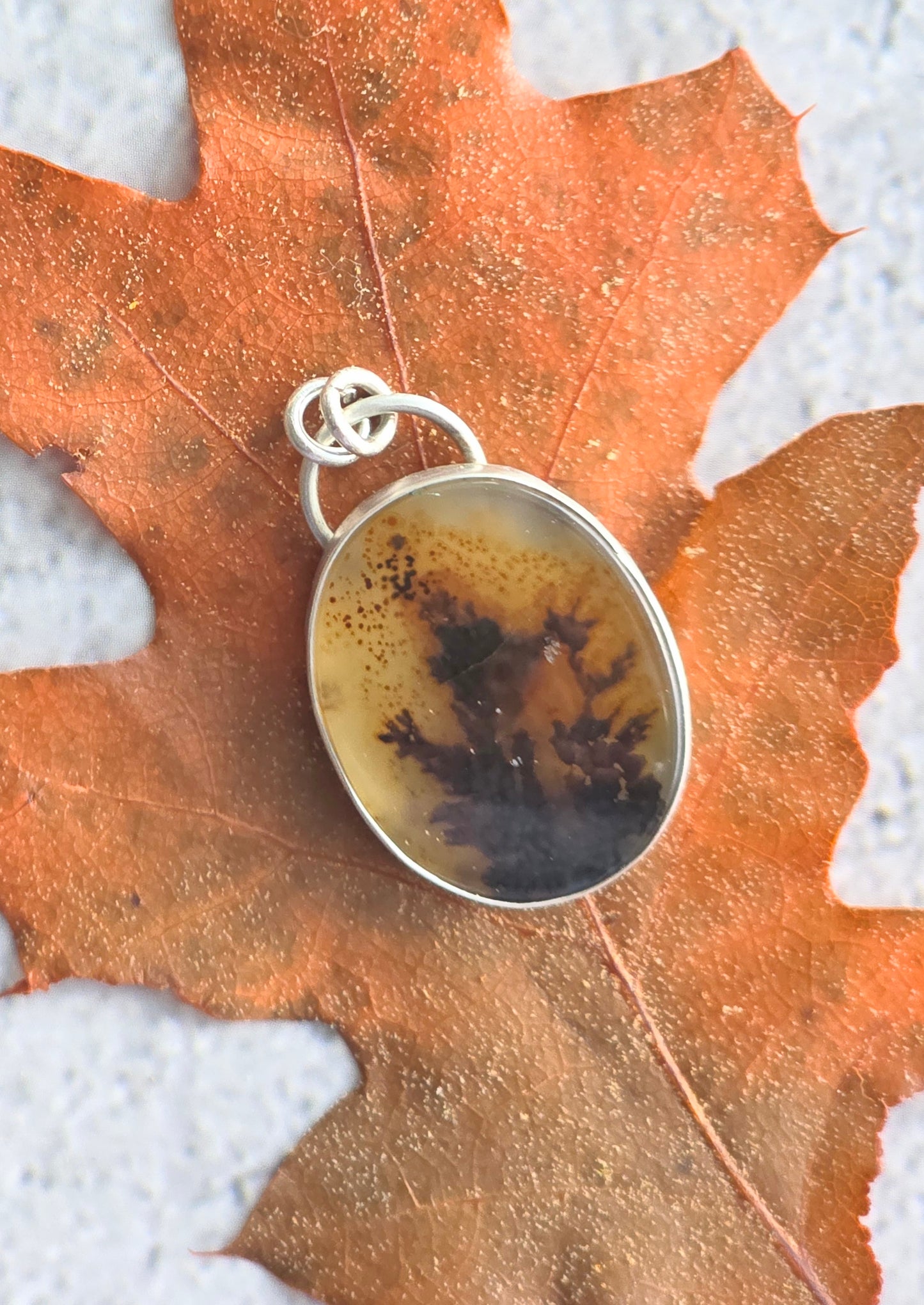 Dendritic Agate Pendant/Charm