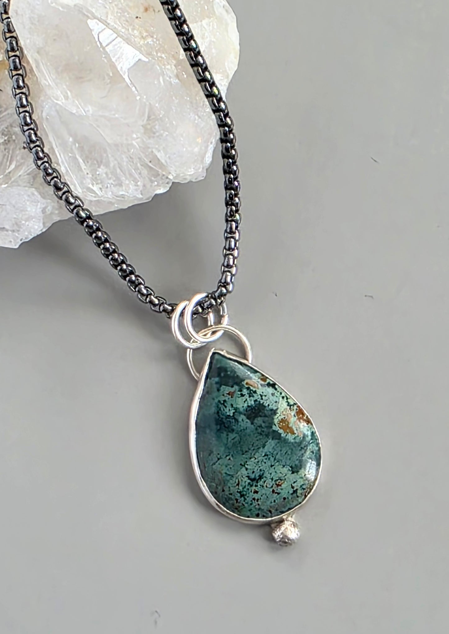 Morning Dew Jasper Necklace