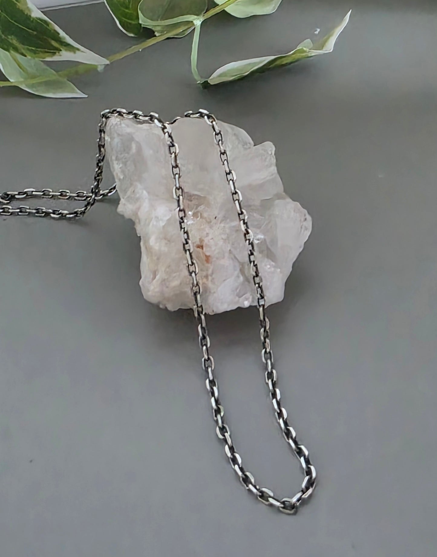 18" Sterling silver chain