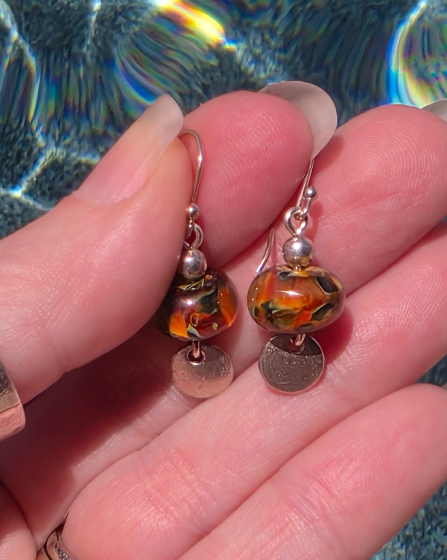 Lampwork Bead Earrings