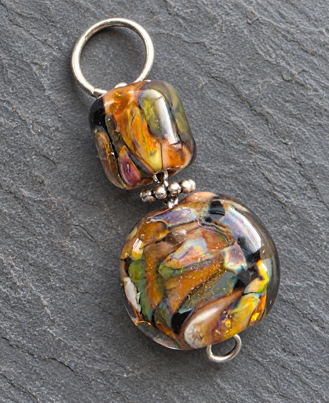 Lampwork Beads- Pendant Set
