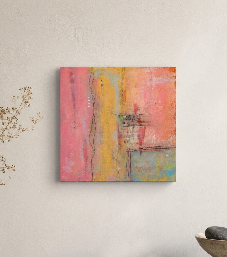 8x8 Mixed Media on Wood