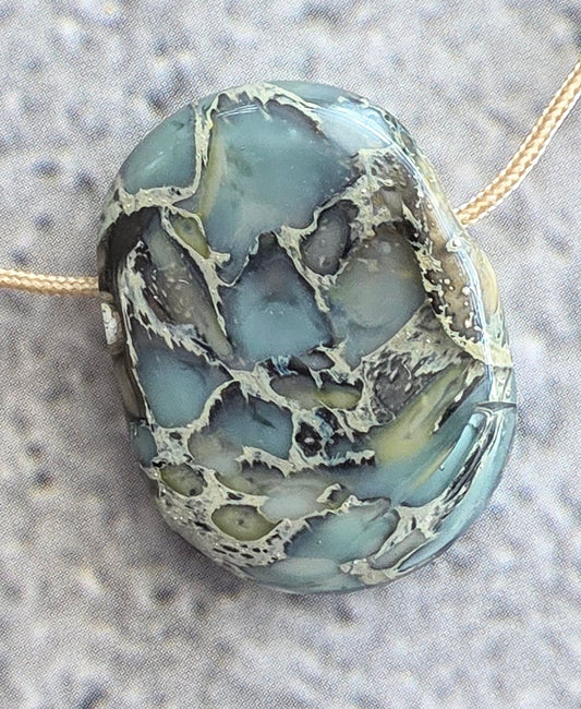 Handmade lampwork bead focal/pendant