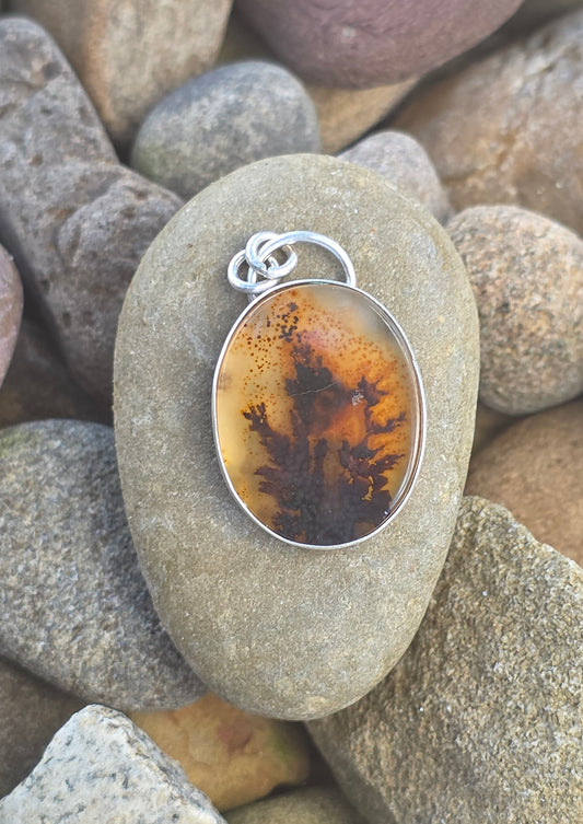 Dendritic Agate Pendant/Charm