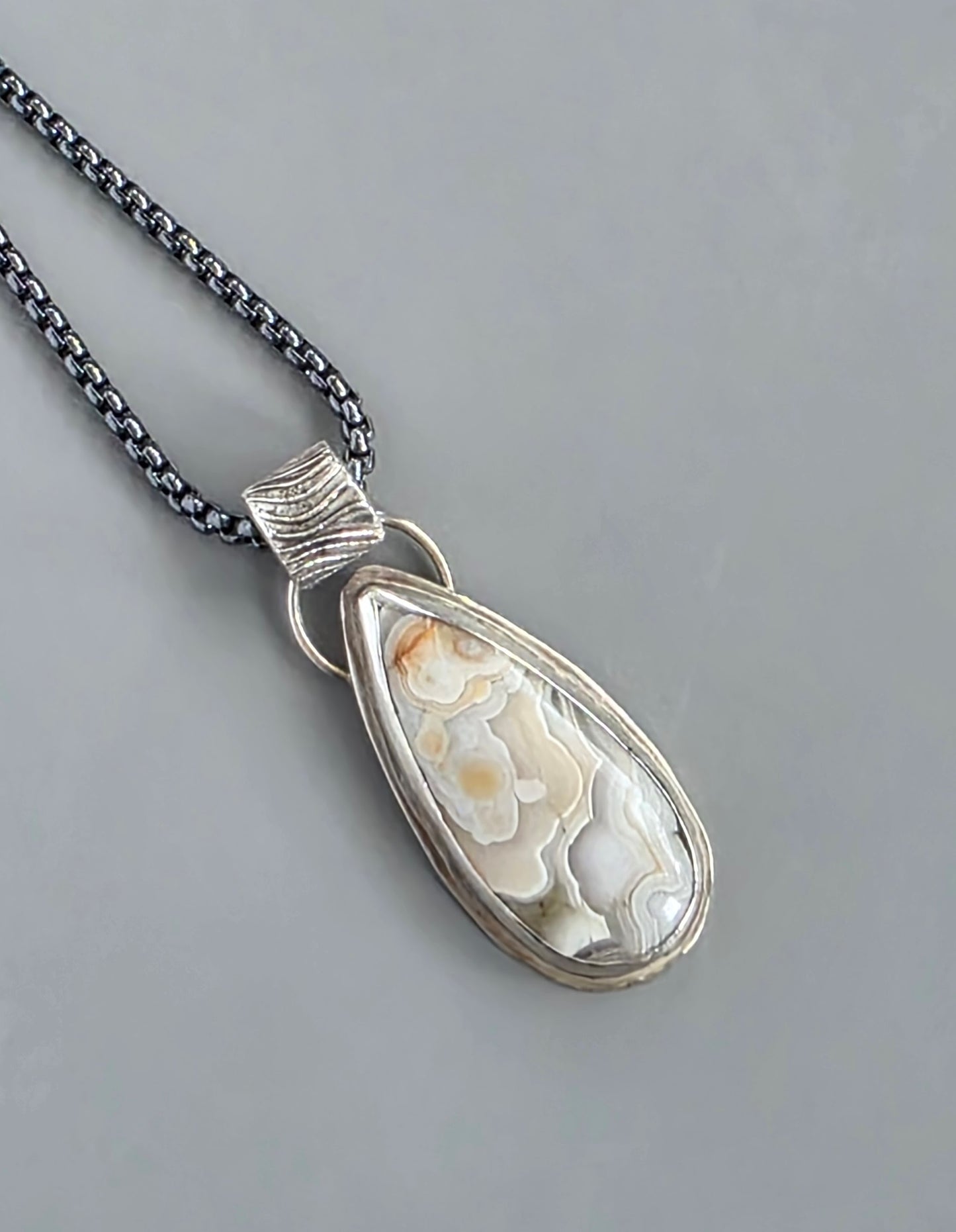 Crazy Lace Agate Necklace