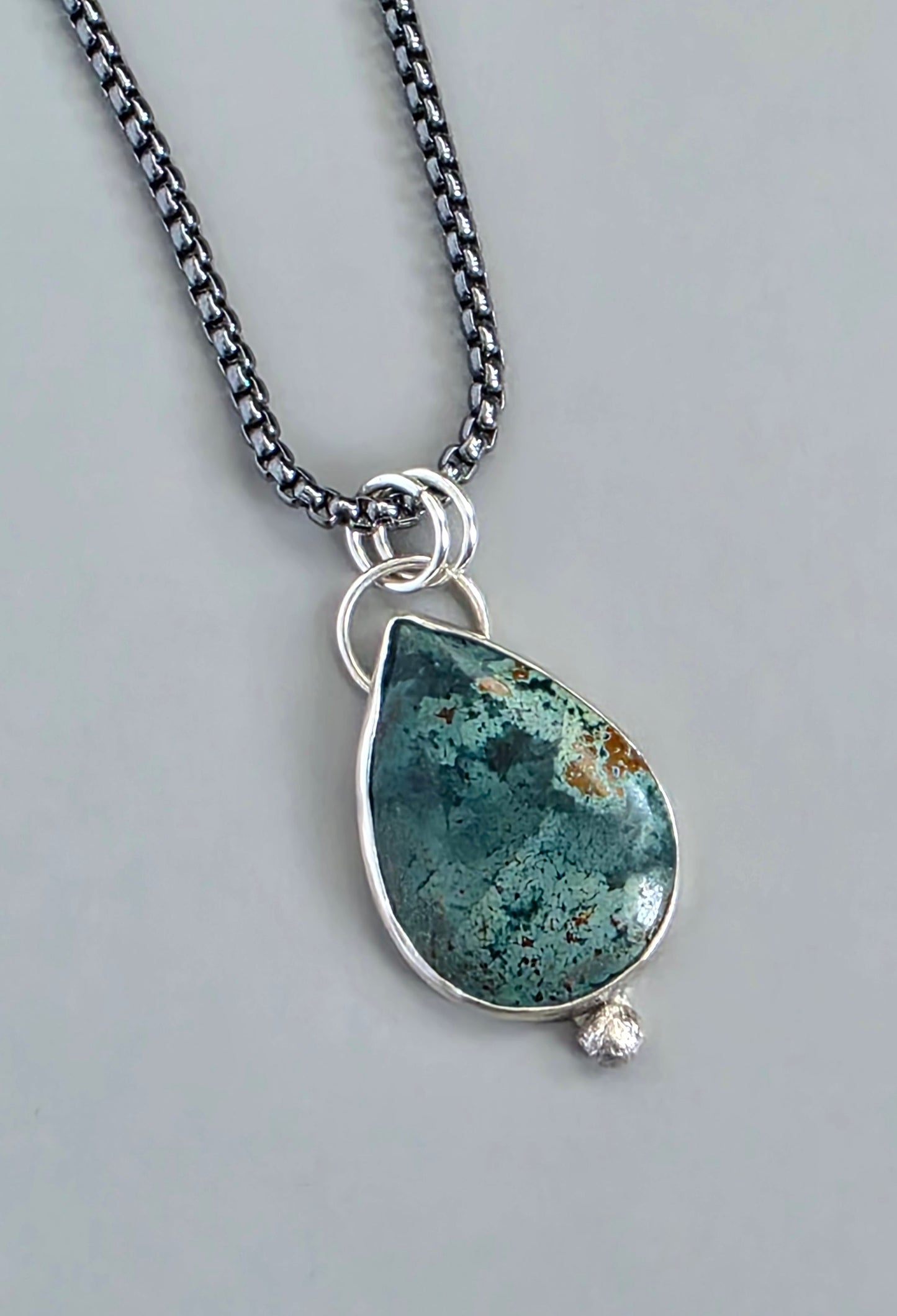 Morning Dew Jasper Necklace