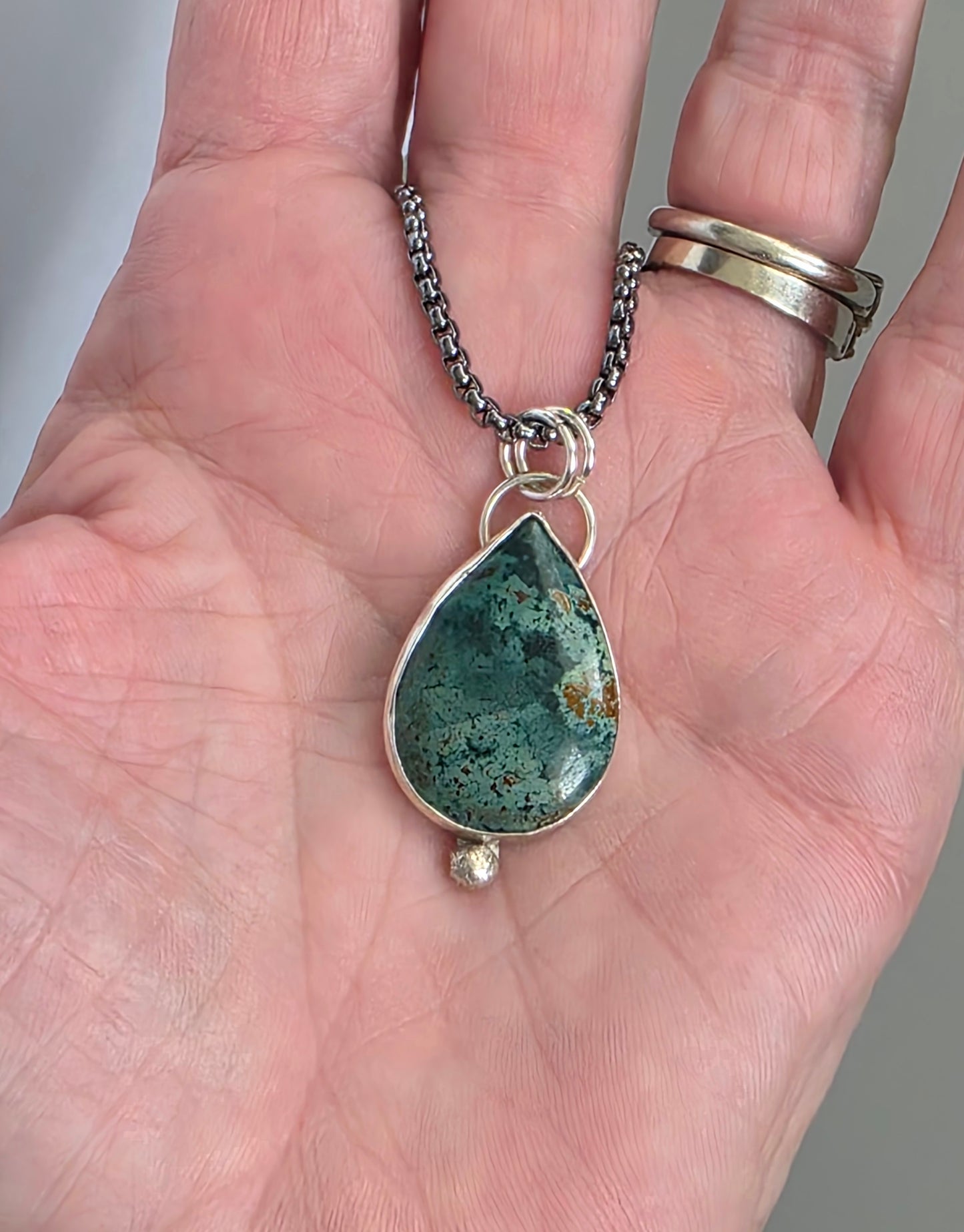 Morning Dew Jasper Necklace