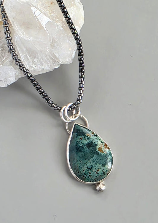 Morning Dew Jasper Necklace