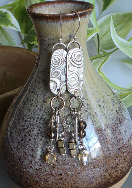 Sterling Long Dangle Earrings