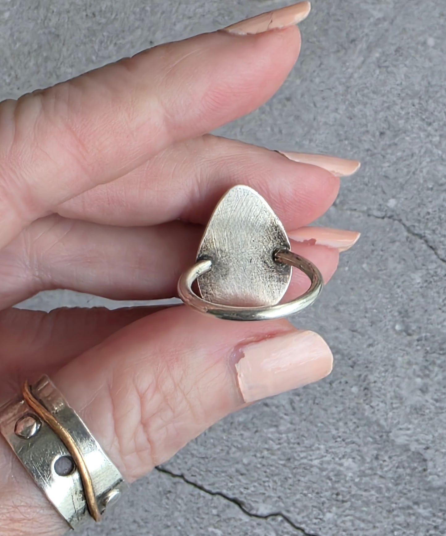 Montana Agate Sterling Silver Ring