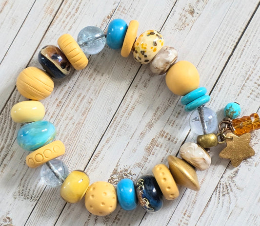 Sun & Sea Stretch Bracelet