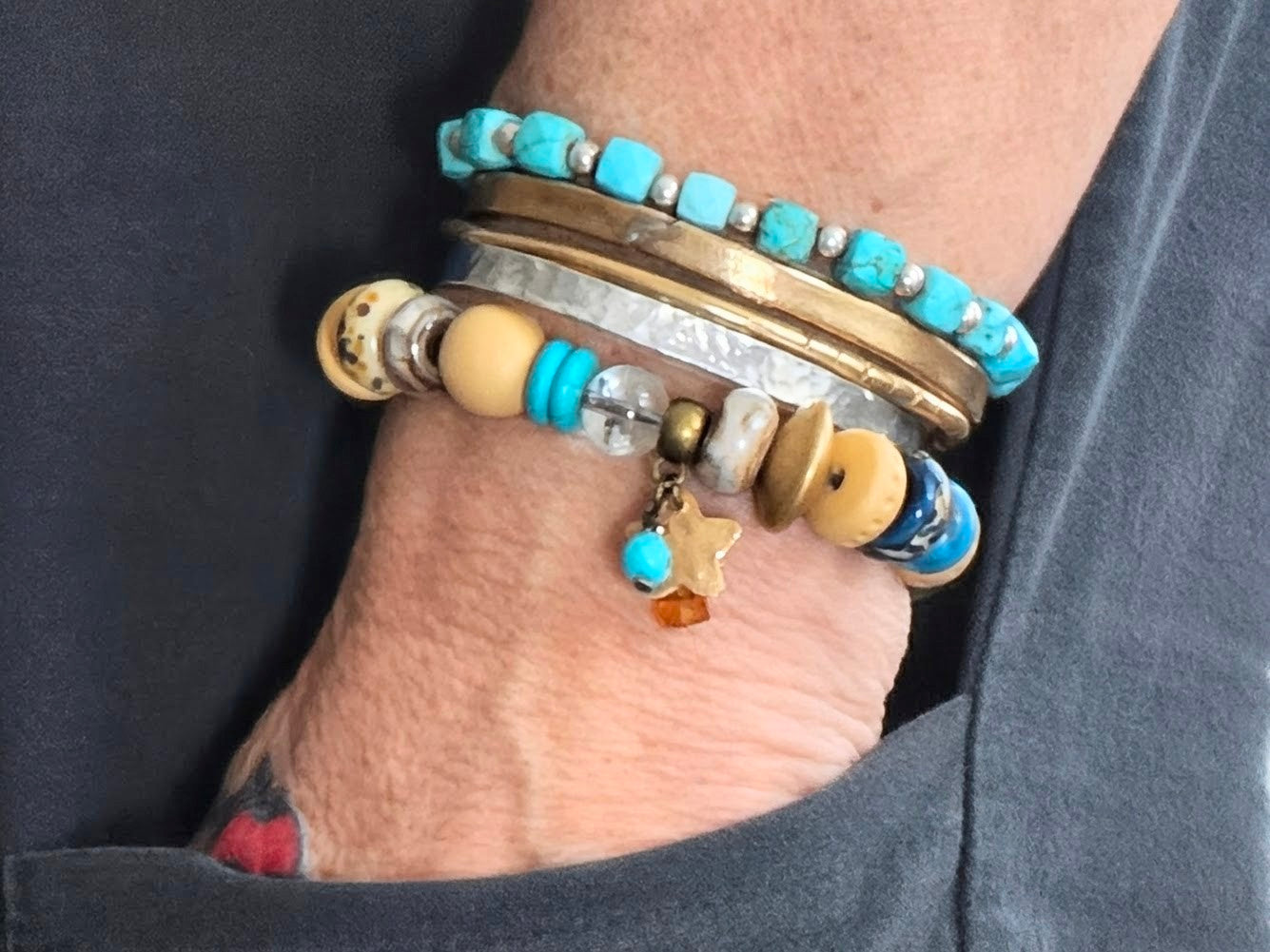 Sun & Sea Stretch Bracelet