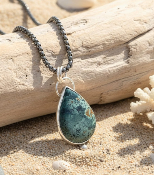 Morning Dew Jasper Necklace