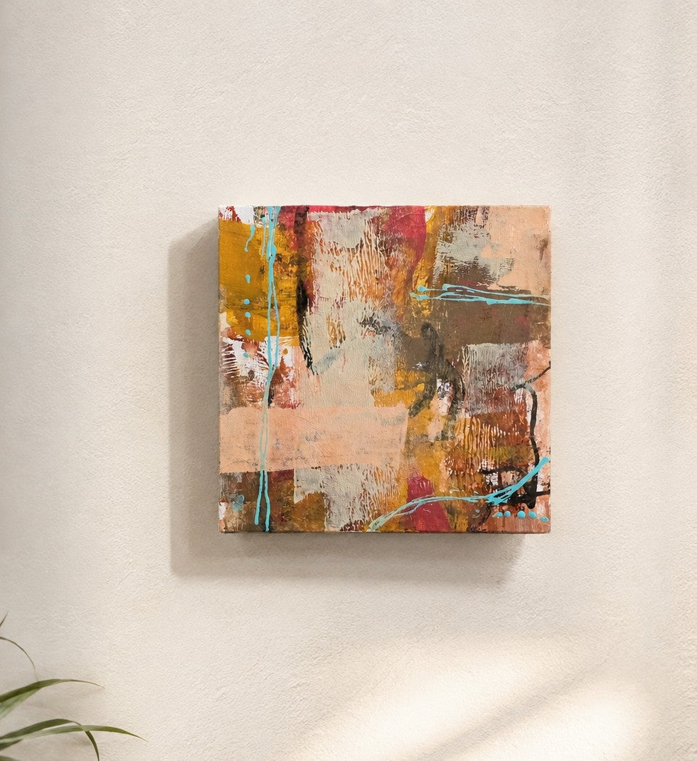 6x6 Mixed Media on Wood