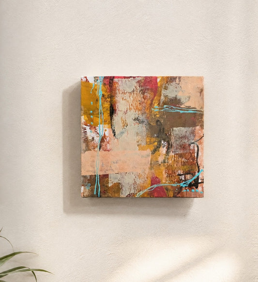 6x6 Mixed Media on Wood